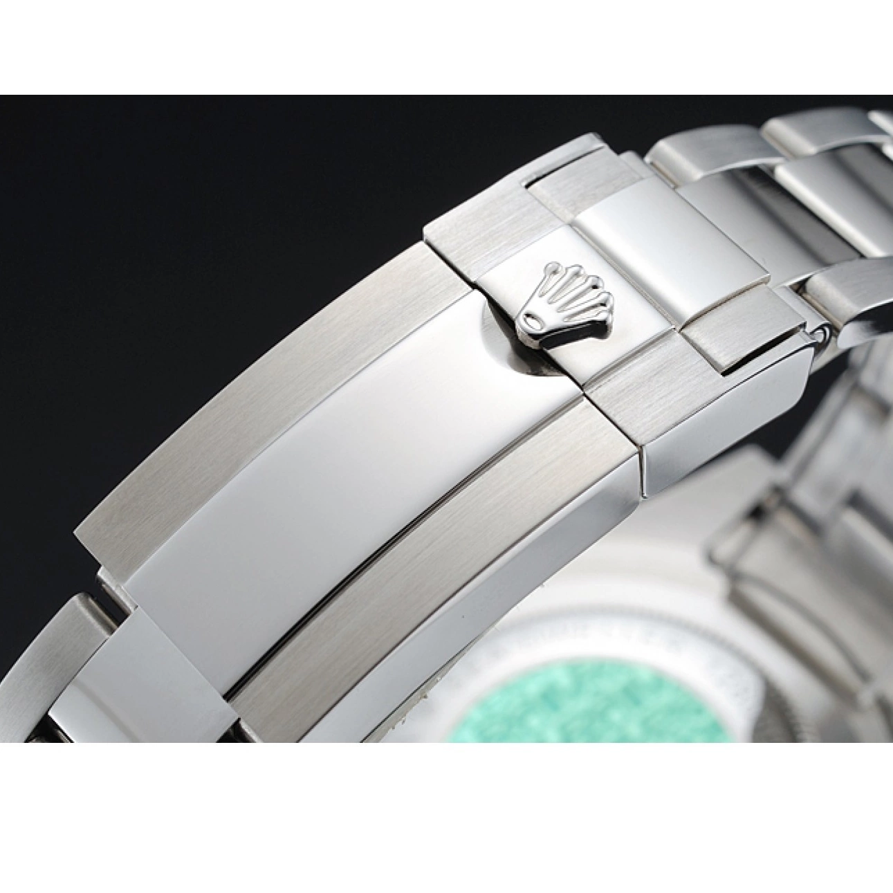 Aaa fake watches Watch Steel Dweller Dial Sky Black Rolex Stainless Bracelet 0526